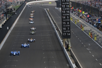 500 milles d'Indianapolis - Course